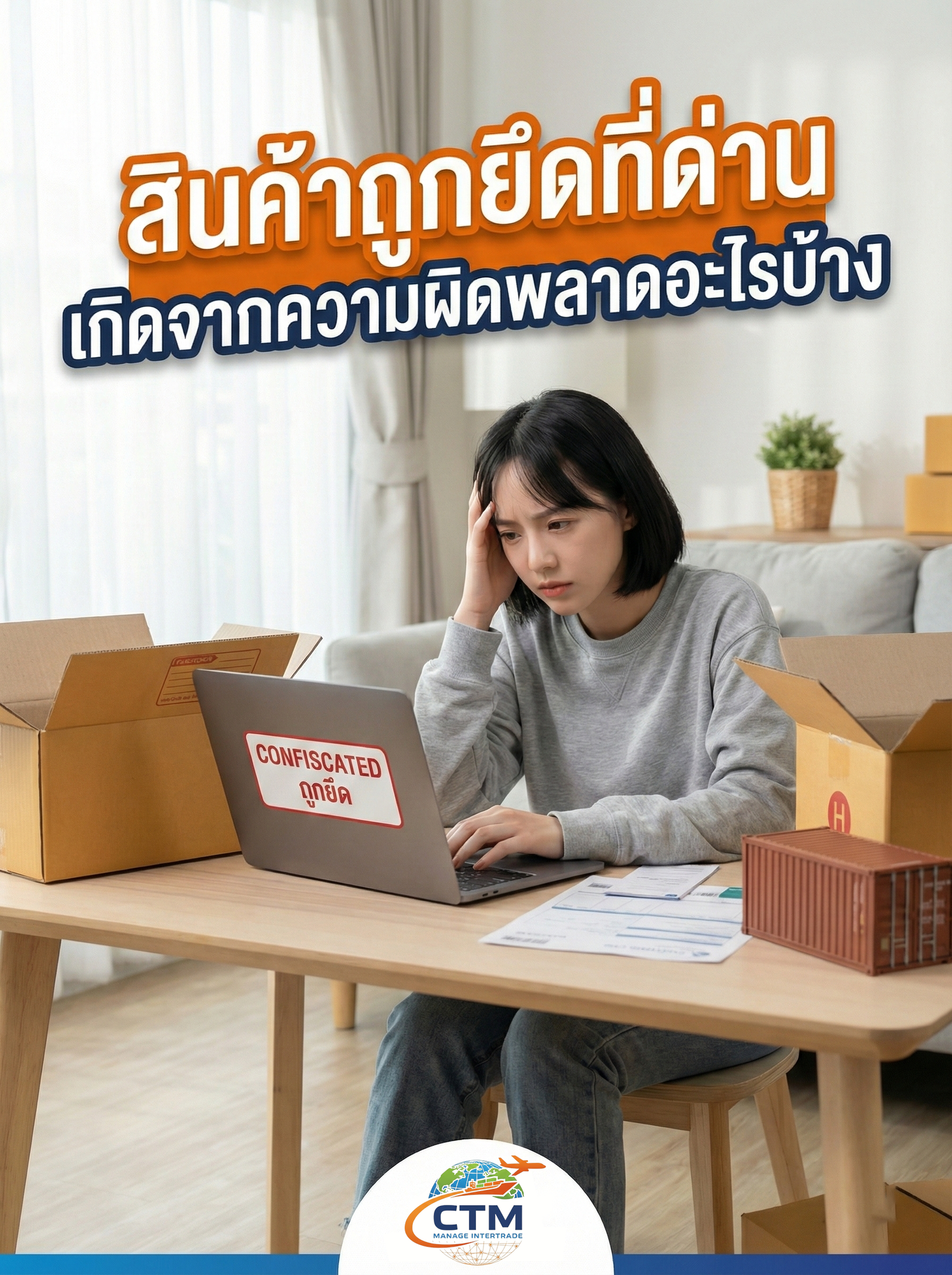 สินค้าถูกยึดที่ด่าน เกิดจากความผิดพลาดอะไรบ้าง