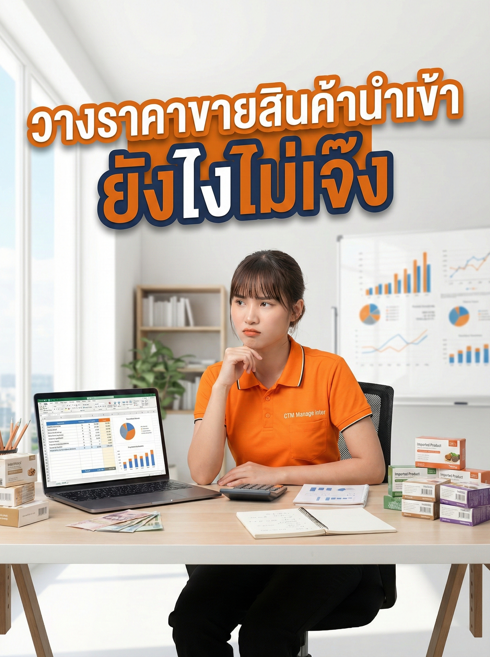 วางราคาขายสินค้านำเข้า ยังไงไม่เจ๊ง