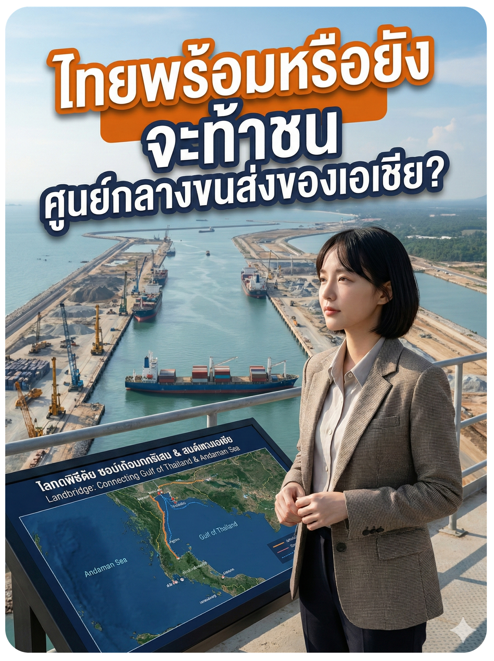 ไทยพร้อมหรือยังจะท้าชนศูนย์กลางขนส่งของเอเชีย?