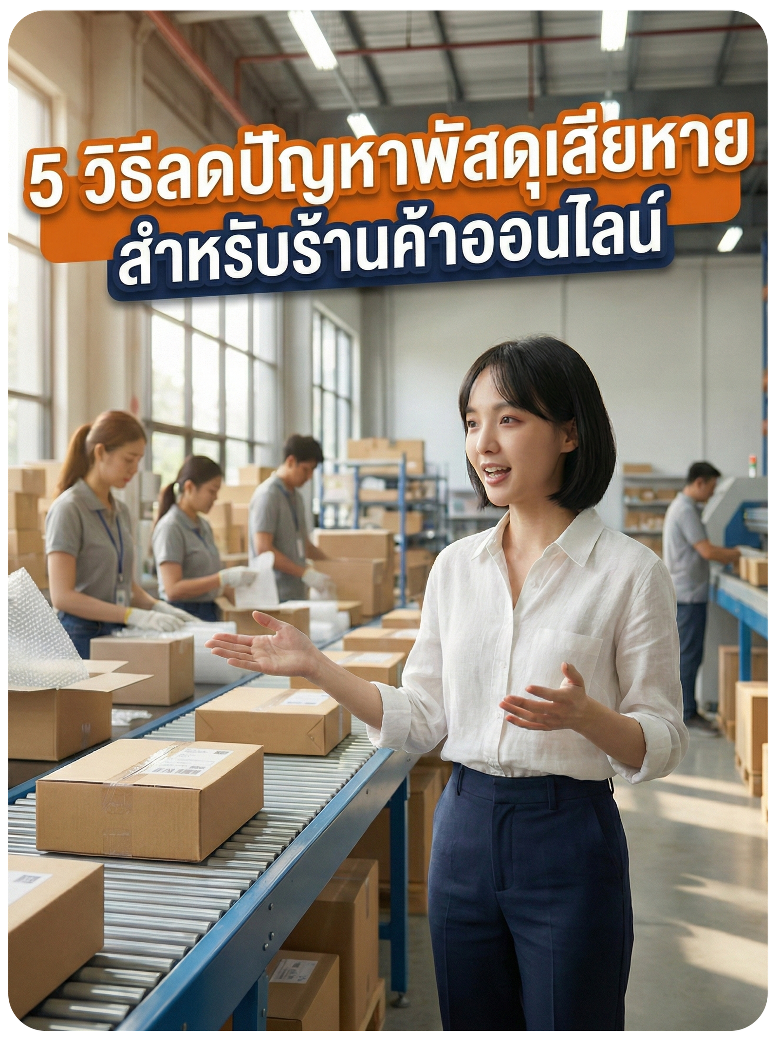 5 วิธีลดปัญหาพัสดุเสียหายสำหรับร้านค้าออนไลน์