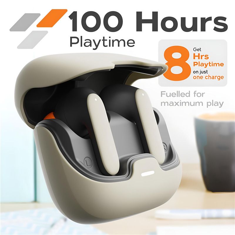 หูฟังไร้สาย Bluetooth พร้อมเคสชาร์จ | หูฟังบลูทูธสเตอริโอ | Wireless Earbuds รองรับ Android และ iPhone | หูฟังไร้สายพกพา